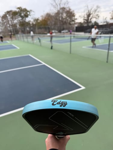Customer photo review of Single Gradient Edge Tape (3 pack) - Pickleball Paddle Edge Tape
