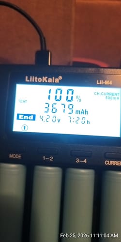 Customer photo review of EVE 35V 18650 3500mAh 10A Battery