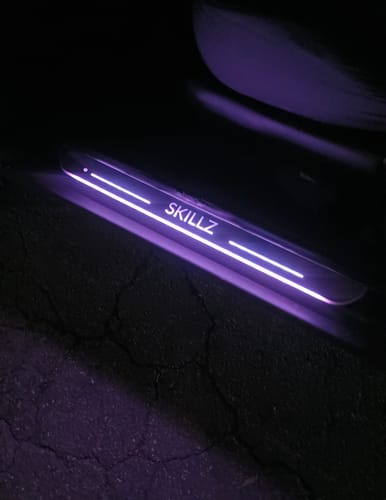 Customer photo review of Custom Door LED Signature