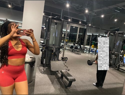 Customer photo review of STYLEFLEX SHORTS LEGGINGS