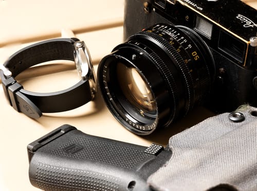 Customer photo review of W.O.E. FKM Rubber Watch Strap