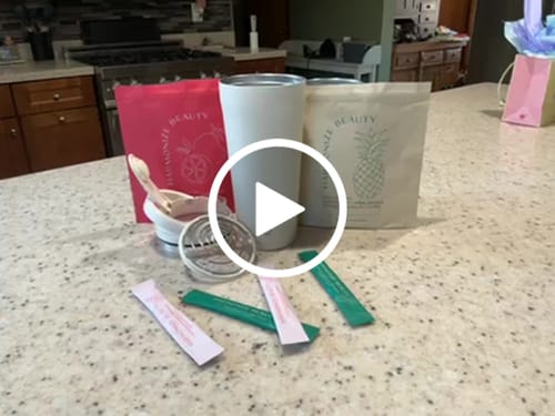 Customer video review of 90 Day Hair Goals Supplement Bundle