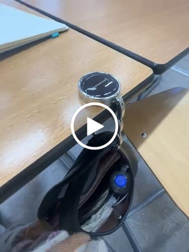 Customer video review of Table Bag Holder