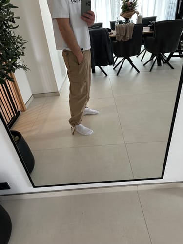 Customer photo review of Lifestyle Herren Cargo Hose mit geradem Bein by SAEBIS®