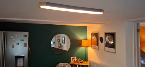 Customer photo review of Modern Dimmable Integrated LED Ceiling Light