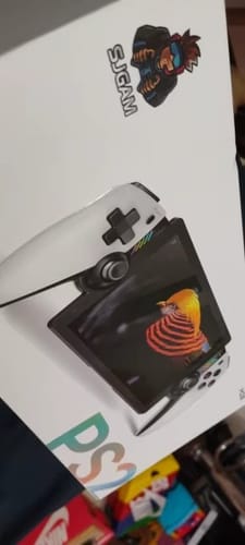 Reseña con foto de un cliente sobre Consola Retro M28 Pro (PS2)