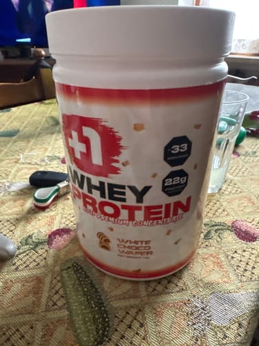 Customer photo review of +1© PREMIUM WHEY PROTEIN (1kg)