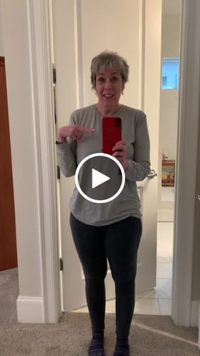 Customer video review of Stella Leggings - Cinder Melange