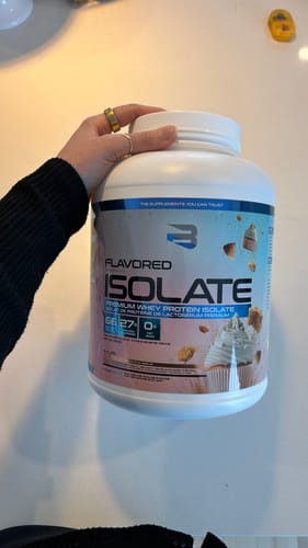 Customer photo review of Protein Isolate