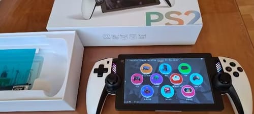 Reseña con foto de un cliente sobre Consola Retro M28 Pro (PS2)