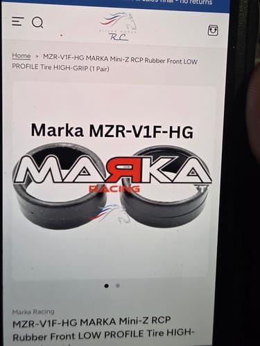 Customer photo review of MZR-V1F-HG-11 Marka HG Front Tire 11 mm