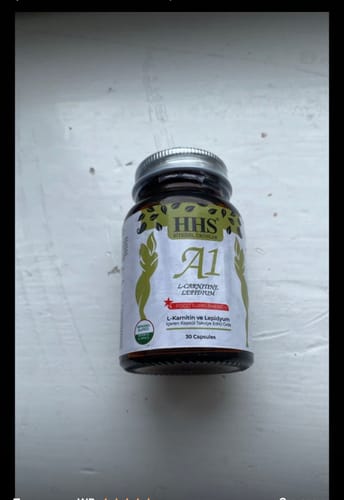Customer photo review of L-Carnitine Lepidium Supplement - 30 Capsules | HHS A1