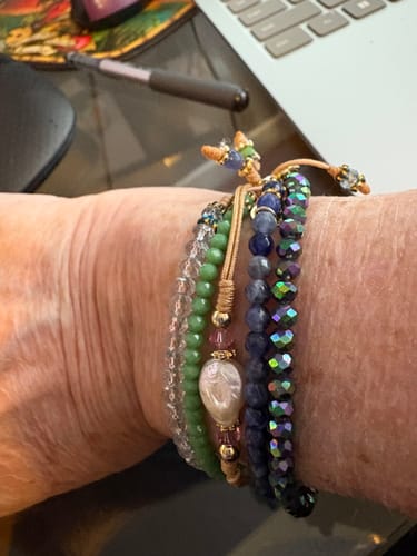Customer photo review of Princess Sophia Mother Of Pearl Bracelet