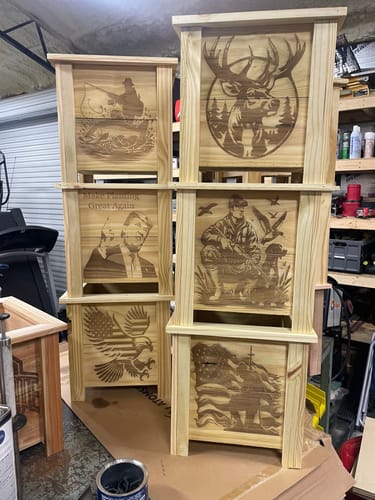 Customer photo review of AtomStack A70 Max Laser Cutter