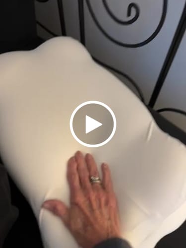Customer video review of Mellow CloudAlign™ Pillow