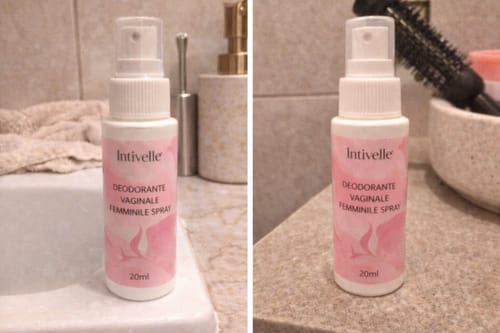 Customer photo review of Deodorante Probiotico Vaginale Naturale