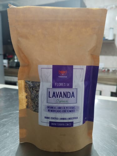 Customer photo review of Flores de Lavanda orgánicas