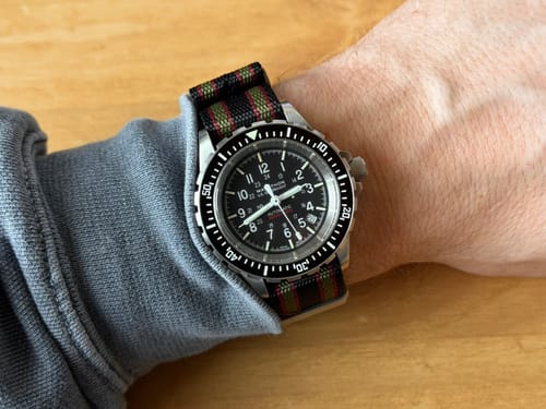 Customer photo review of 007 Bond Nylon Strap- Five Eye
