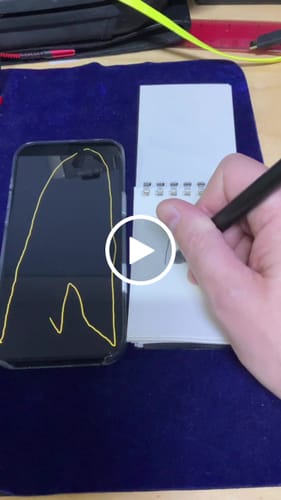 Customer video review of Spiral Hollow Notepad & Refills