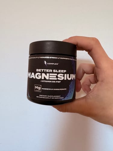 Zákaznická recenze s fotkou produktu Sleep Magnesium
