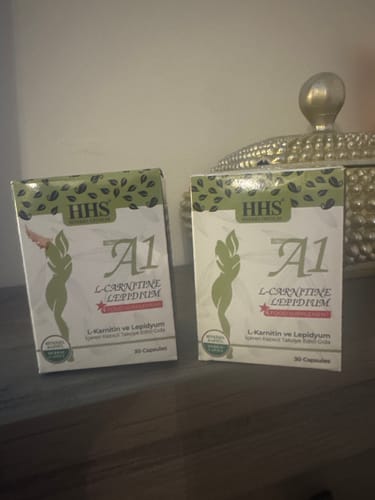 Customer photo review of L-Carnitine Lepidium Supplement - 30 Capsules | HHS A1
