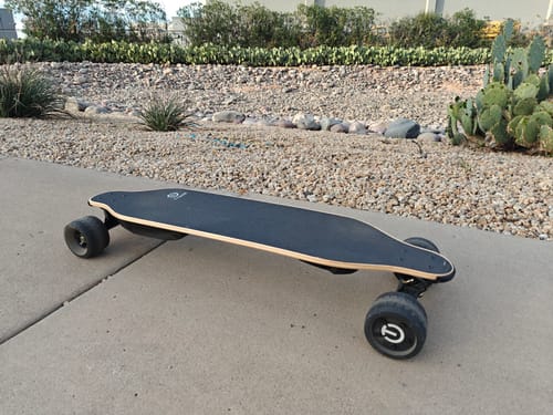 Customer photo review of Tynee® Ultra Hub Motor Electric Skateboard & Longboard