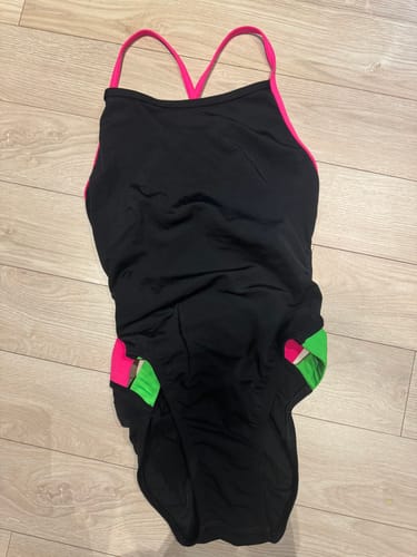 Customer photo review of IBIZA ONE PIECE || Black|Pink Sorbet