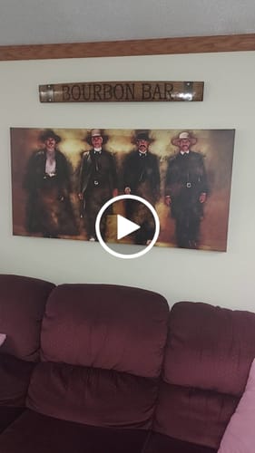 Customer video review of Tombstone Canvas Set