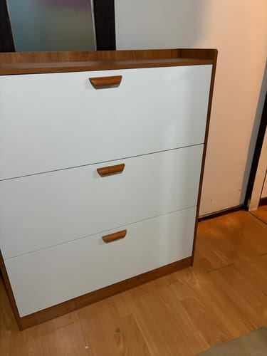 Customer photo review of Zapatera Mueble Organizador 3 Niveles XXL para 25 pares