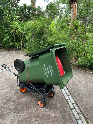 Customer photo review of Hybrid Electric Camping Trolley