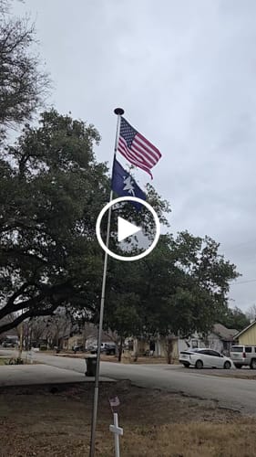 Customer video review of Ultra Heavy Duty American Flag - 2-ply Polyester - Made In USA
