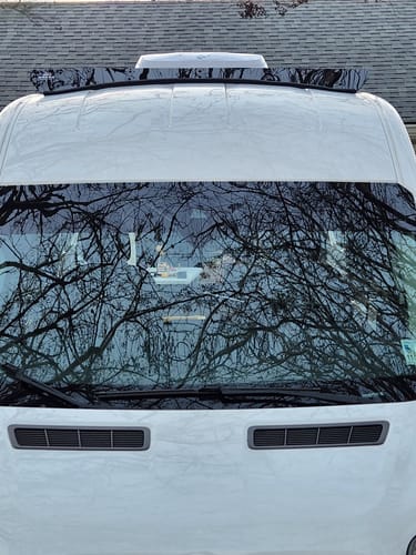 Customer photo review of ACRYLIC WIND FAIRING
