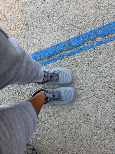 Customer photo review of Verbena - Wide Toe Shoes