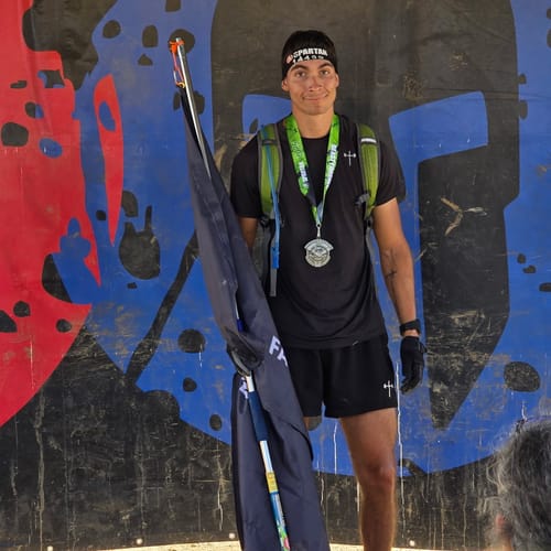 Customer photo review of Motion Running Shorts 5"