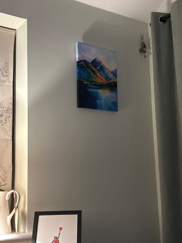 Customer photo review of Cat Bells Travel Poster
