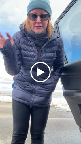 Customer video review of Frost Duralite® Leggings - Grape Harvest Melange