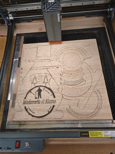 Customer photo review of AtomStack A40 Pro V2 Laser Engraver with F60 Air Assist Kit
