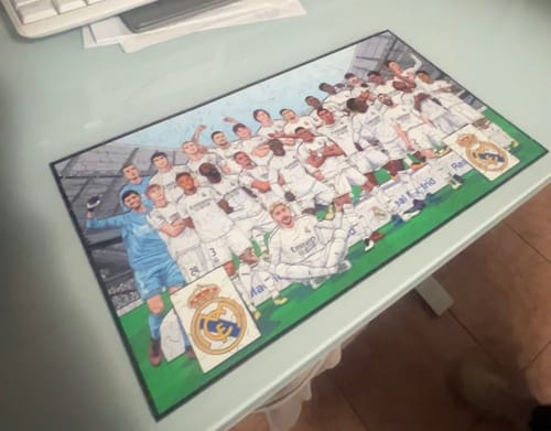 Customer photo review of Real Madrid CF® 25/26 Team - Wooden Puzzle