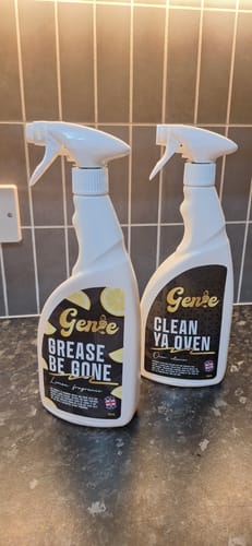 Customer photo review of Genie Grease Be Gone