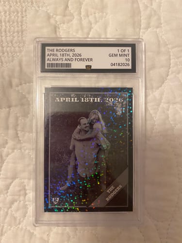 Customer photo review of Custom Graded Card