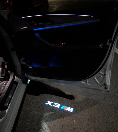 Customer photo review of BMW X SERIES DOOR LIGHTS