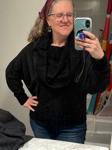 Customer photo review of Kristina Top 'Solids'