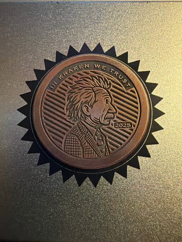 Customer photo review of The Relativity Penny - Copper Edition