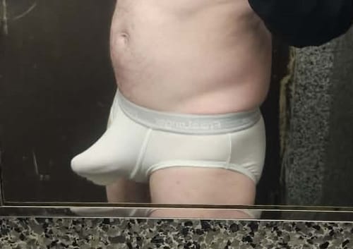 Customer photo review of FreeLonger Men's Comfy Separate Big Pouch Briefs