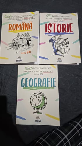 Recenzie cu fotografie de la un client despre Pachet Bacalaureat (Română + Istorie + Geografie) Bacademia