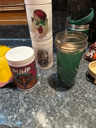 Customer photo review of PUMP STIM FREE PRE-WORKOUT