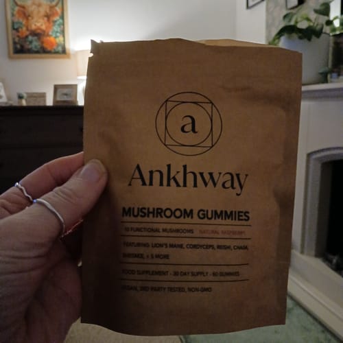 Customer photo review of Mushroom Gummies