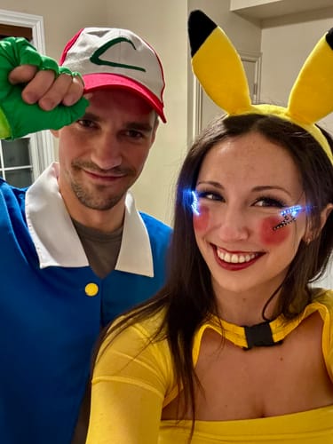 Customer photo review of Lightning: LED Face Stickers