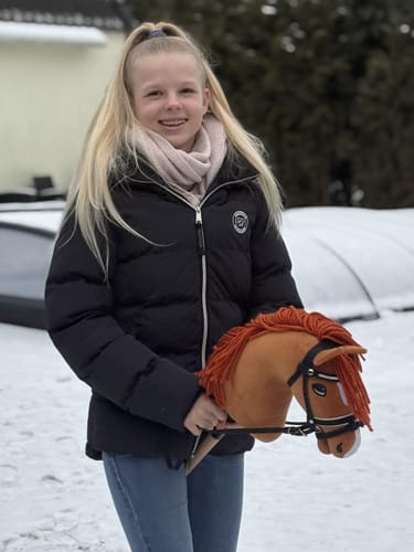 Customer photo review of Hobby Horse Little Angel with Black Halter