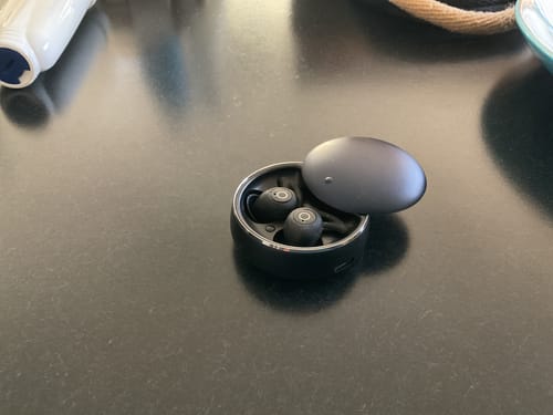 Customer photo review of Bluetooth Moto Earbuds